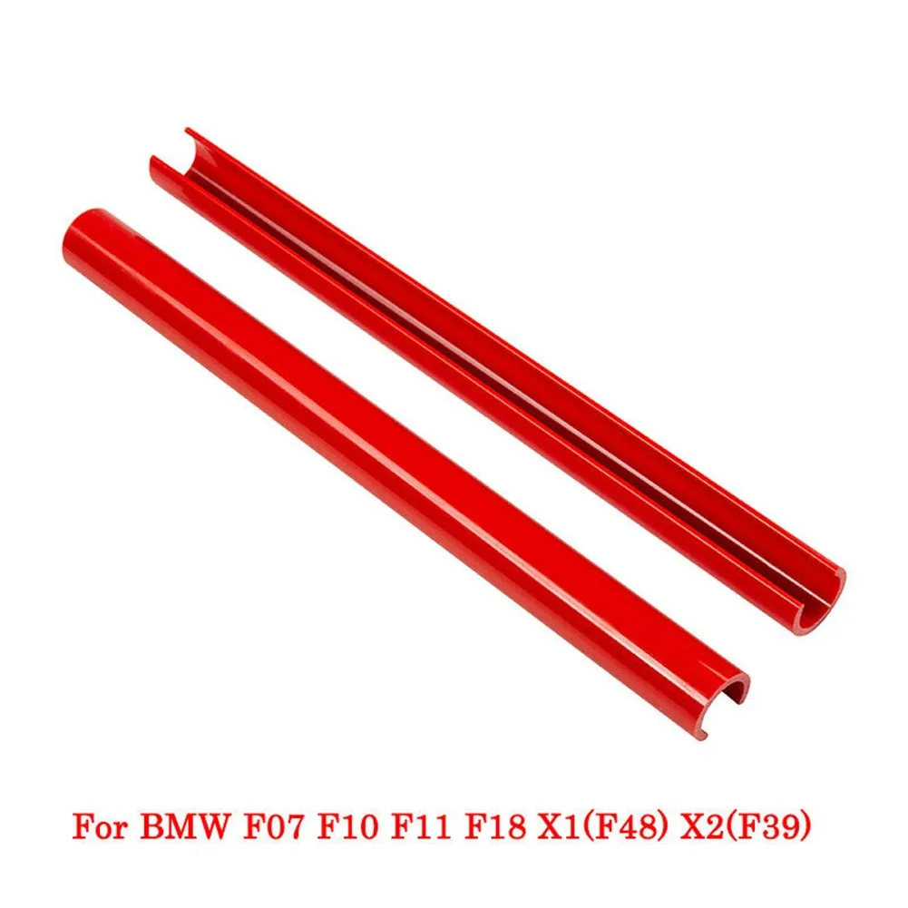 

2Pcs Support Grill Bar V Brace Wraps Trim Strip FOR BMW F07 F10 F11 F18 F48 F39 High-quality Car Anti-collision Decorative Strip