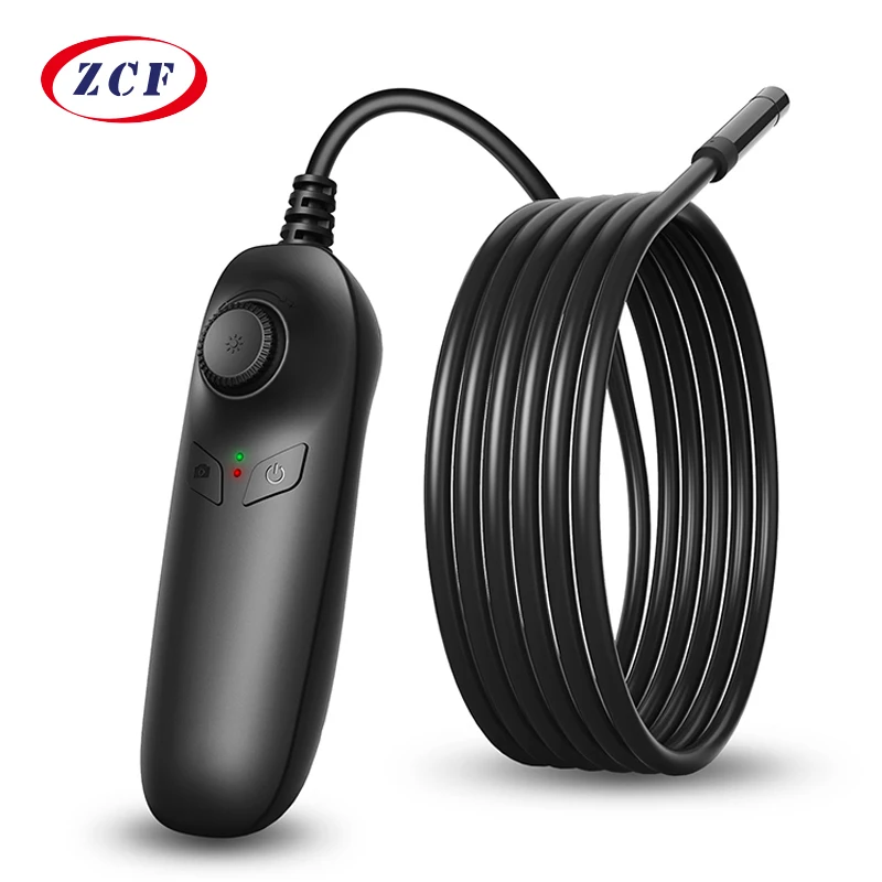 Y12 wifi эндоскоп HD1200P wifi бороскоп Инспекционная камера Полужесткий кабель IP68 Водонепроницаемый 2.0MP 8psc светодиодный для Android и iOS