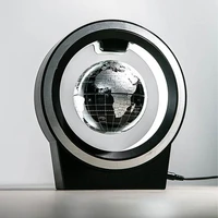 46 inch magnetic floating levitation world map globe led induction light