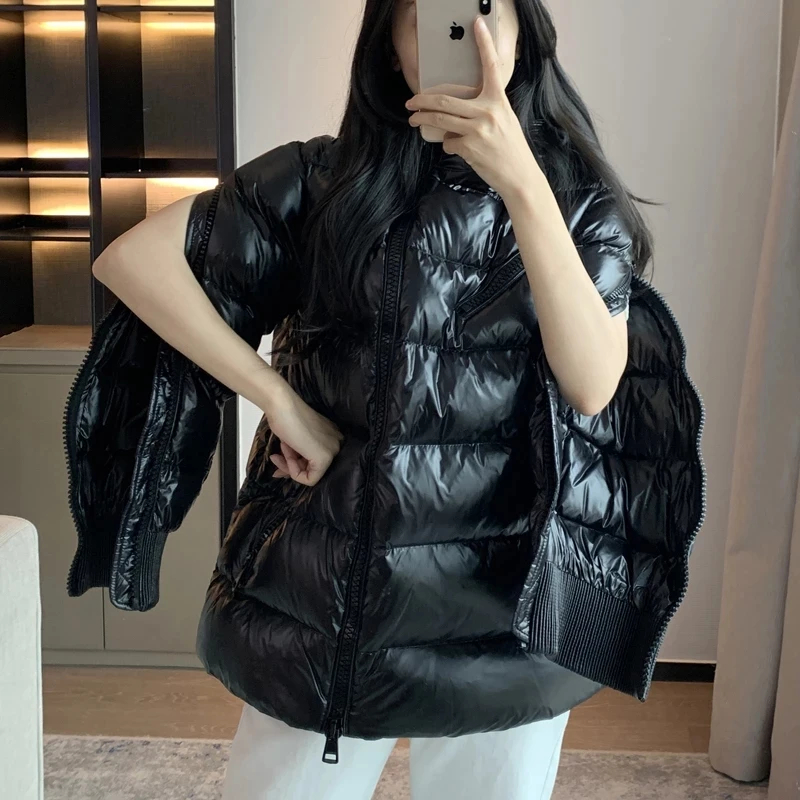 

022 NEW High-quality Women Down coat winter women's down jacket 90% white duck down women's thickened warm Parka Coat