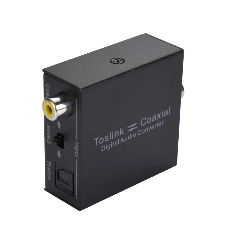 2 полосный коаксиальный Оптический SPDIF Toslink двунаправленный переключатель