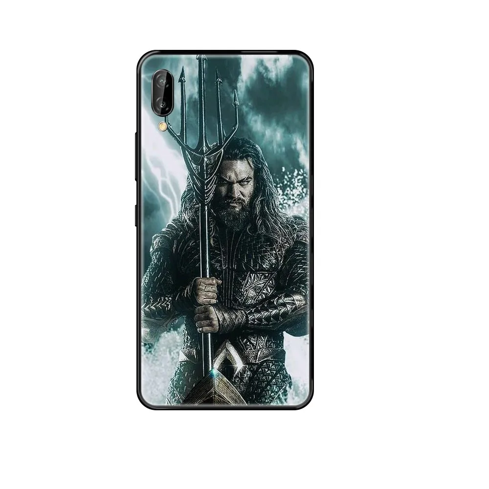 DC Aquaman Jason Momoa симпатичный чехол-бампер для телефона Huawei Honor Mate 5 6 7 8 9 10 20 A C X Lite |