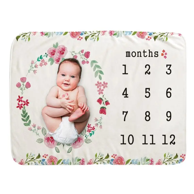 

Детский ежемесячный фон для фотосъемки новорожденных