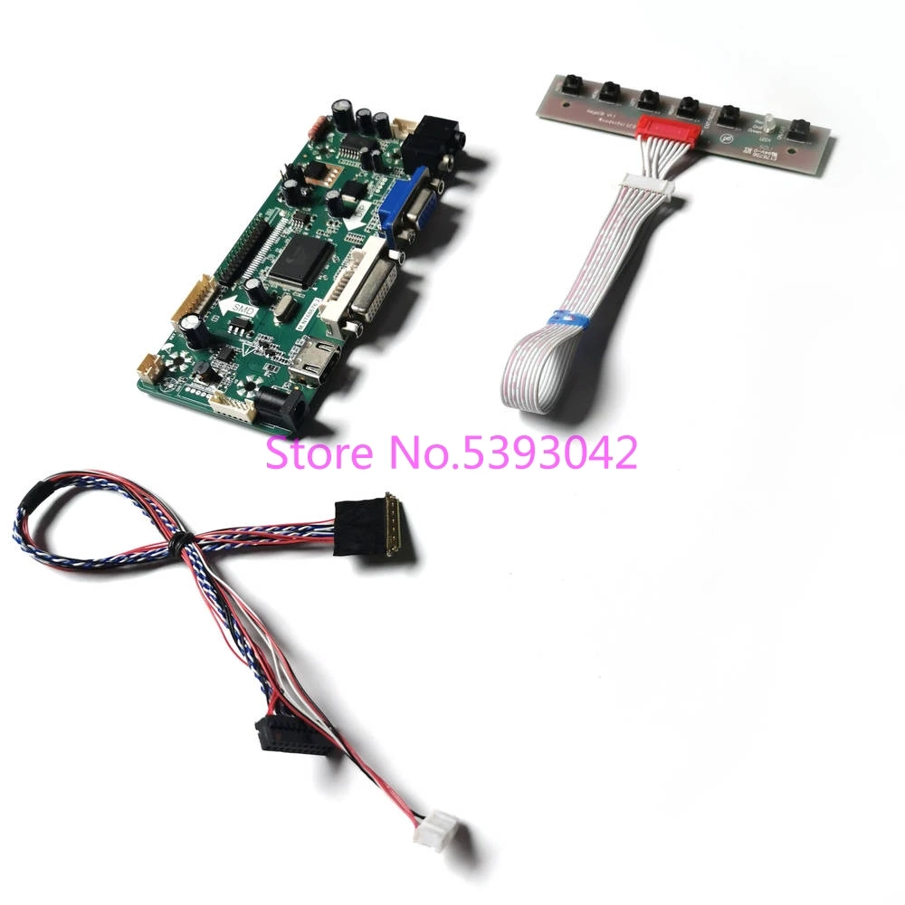 

Fit LTN116AT01-201/401/801/A01/C01 WLED LVDS 40-Pin LCD Panel VGA DVI 1366*768 11.6" M.NT68676 Screen Controller Board Kit