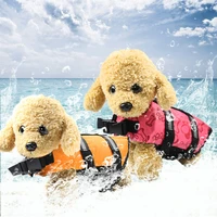 dog waterproof adjustable life jacket for small dogs clothes vest chihuahua puppy life jacket raincoat outdoor pet clothes