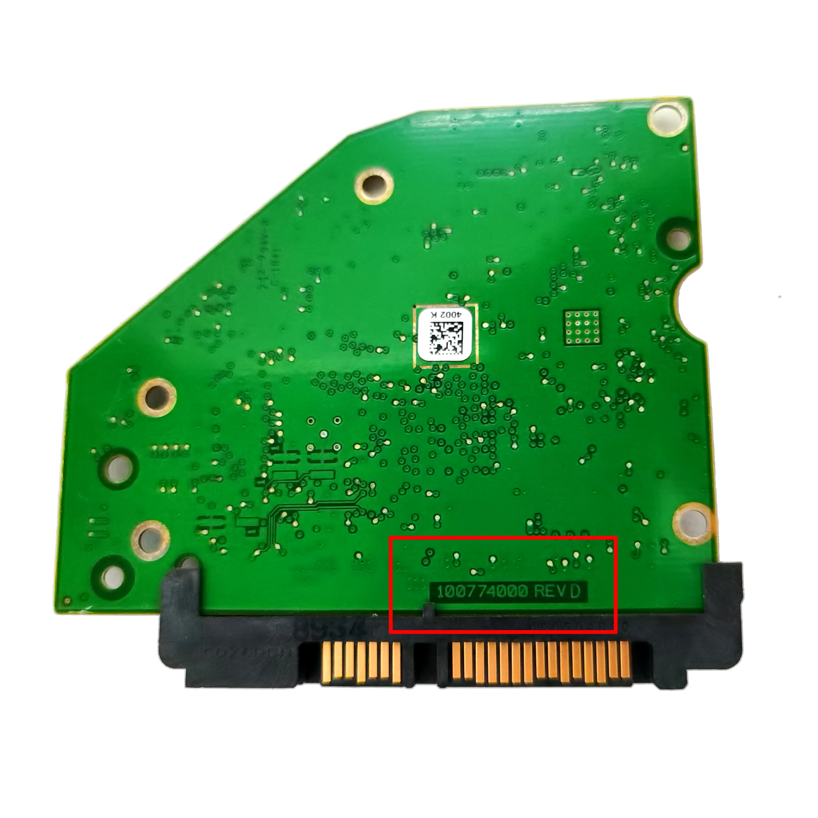 100774000 REV D HDD PCB Логическая плата хорошего тестирования жесткого диска настольного