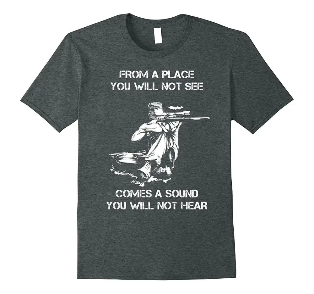 

2020 Hot Sale 100% Cotton Sniper T Shirt O Neck Summer Style Tee Shirt