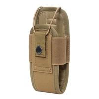 tactical radio walkie talkie pouch waist bag holder pocket portable interphone holster carry bag for hunting camping
