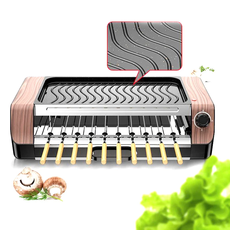 multi functional electric grill grill korean electric grill automatic rotate barbecue machine non stick electric grill rotator free global shipping