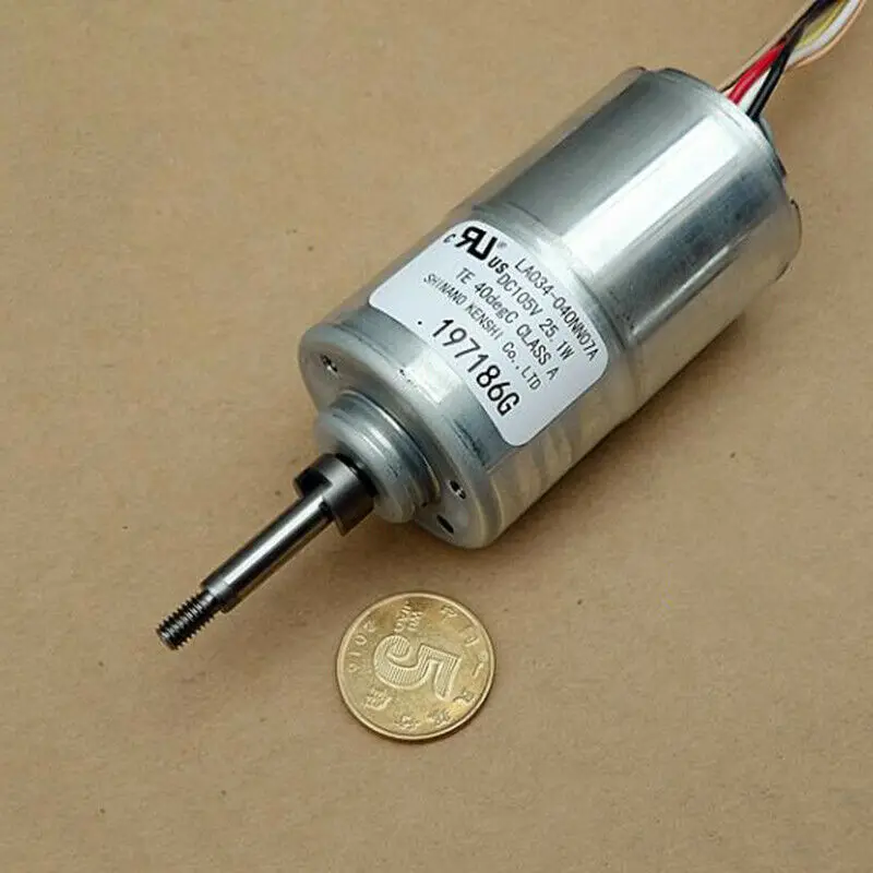 SHINANO LA034-040NN07A 24V 36V 48V 60V 72V Micro 36mm BLDC 3-Phase 8-Wire Hall Brushless Electric Motor Large Torque DC105V 25W |