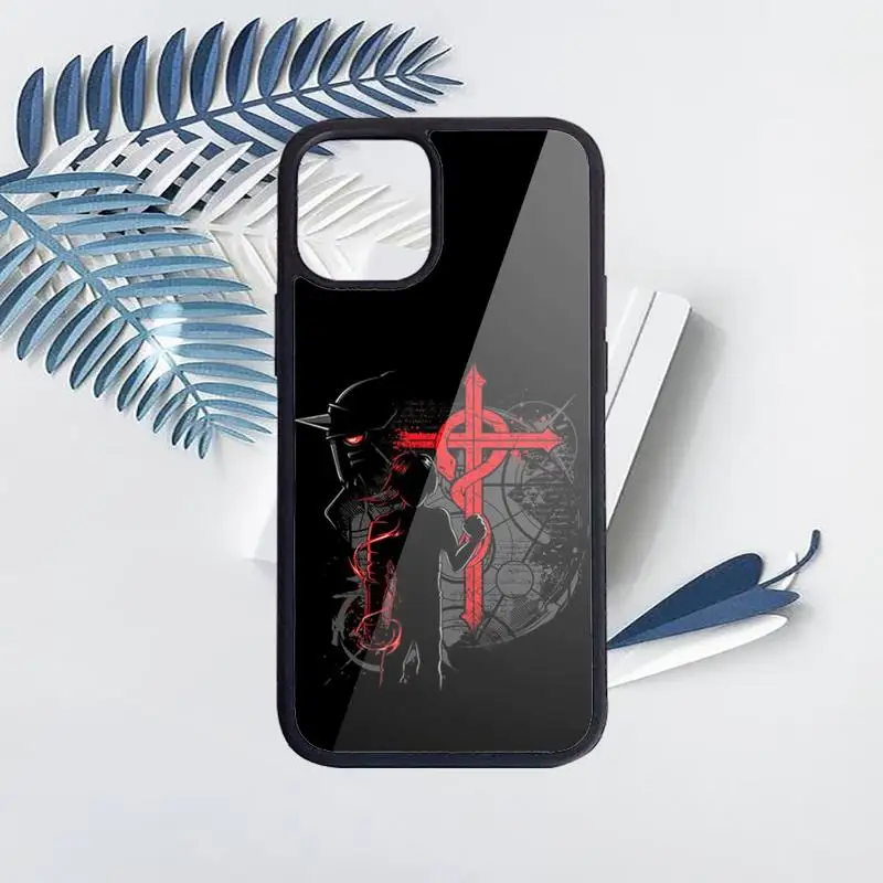

Japan anime fullmetal alchemist Phone Case PC for iPhone 11 12 pro XS MAX 8 7 6 6S Plus X 5S SE 2020 XR