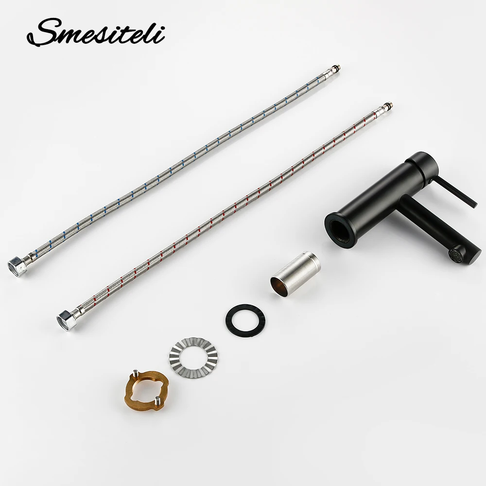 Smesiteli черно белый смеситель для ванной комнаты в полой форме ванны с водопадом