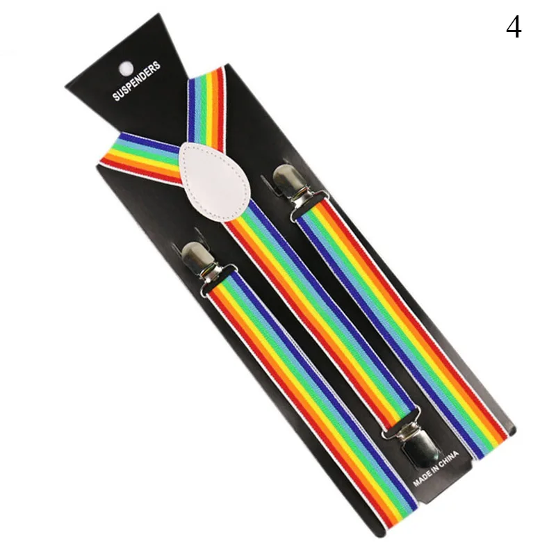 Высококачественные эластичные подтяжки унисекс с клипсой на подтяжках 3