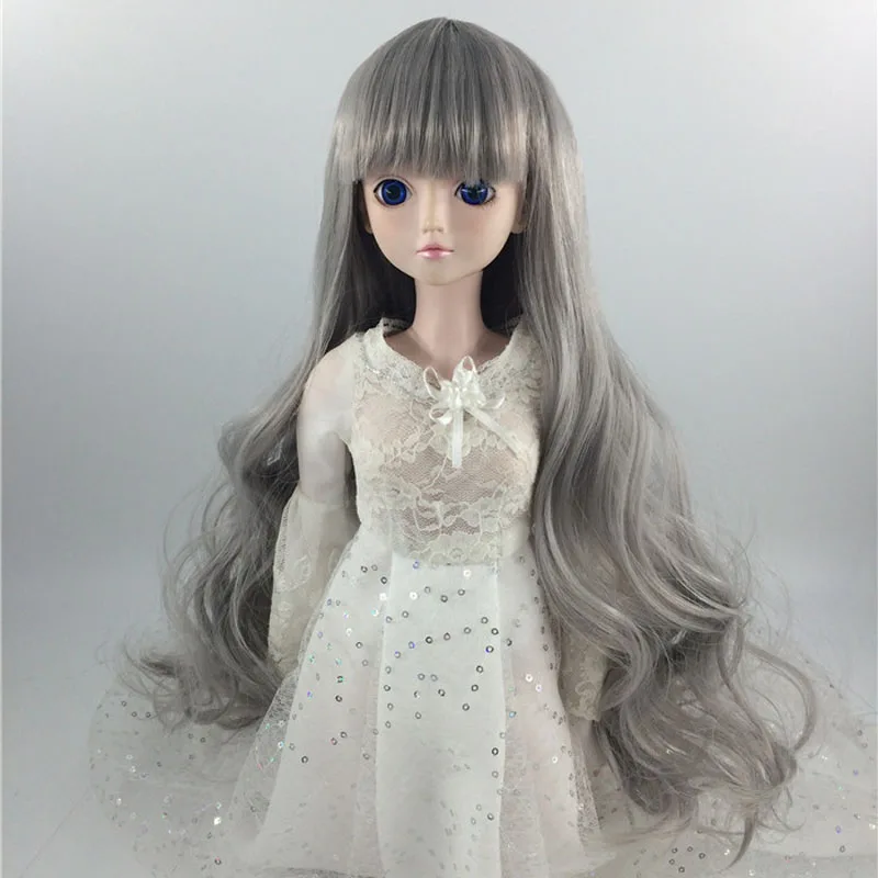 BJD SD 1/3 1/4 1/6 1/8 аккуратные вьющиеся волосы челка высокотемпературный волоконный