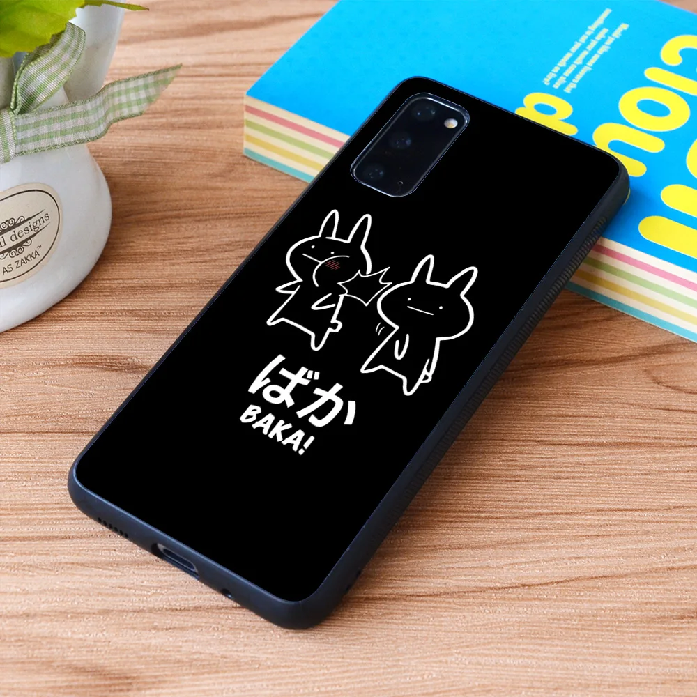 Мягкий чехол из ТПУ для Samsung Galaxy Baka аниме и Otaku|Бамперы| |