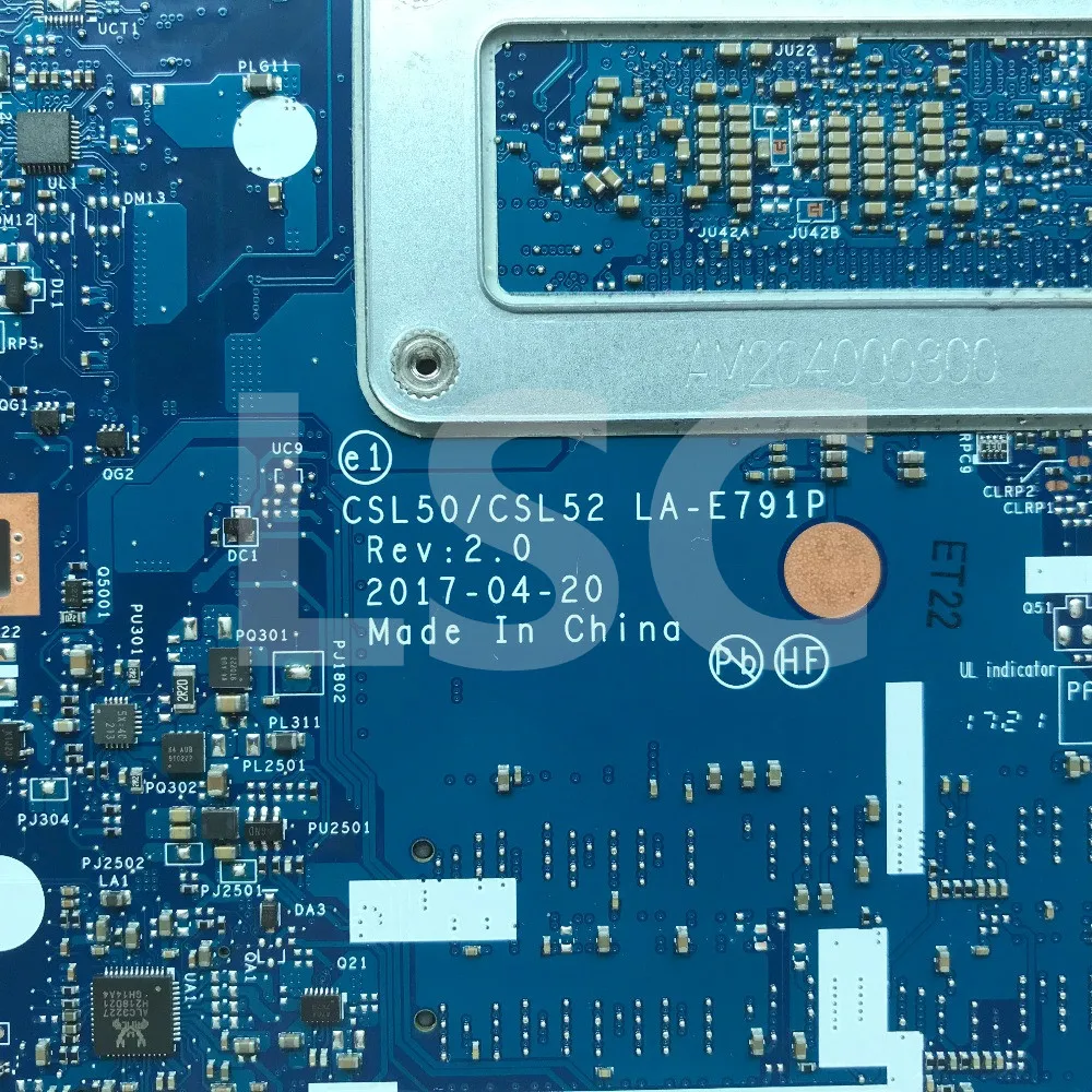 СОП для HP 250 G6 15-BS серии Материнская плата ноутбука 924750-001 924750-601 CSL50/CSL52 SR2UW I3-6006U