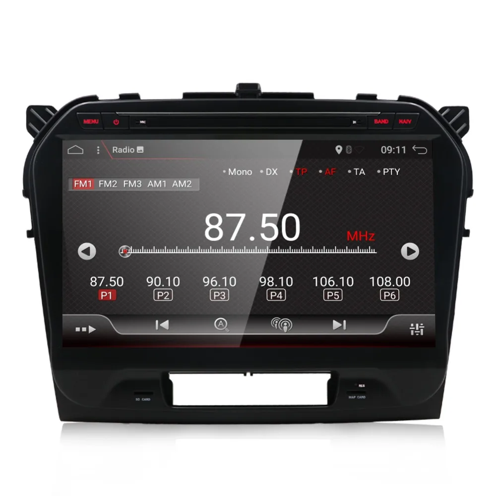 Автомобильный мультимедийный плеер на Android 10 1 с восьмиядерным процессором GPS BT