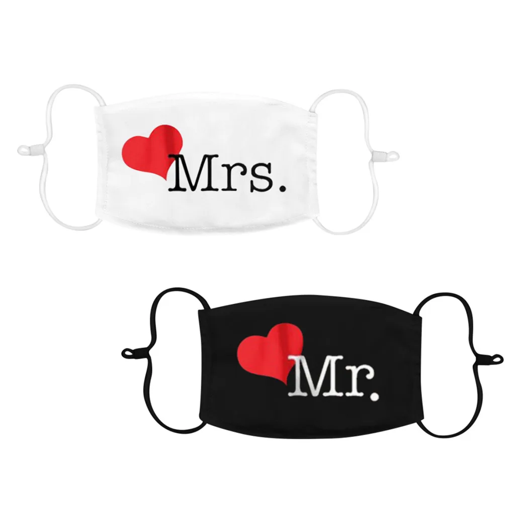 2 шт. парные лыжные модные многоразовые взрослые влюбленные Сердца с принтом