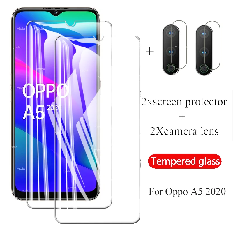4 в 1 orro a5 2020 защитное стекло фотопленка для oppo Экран защитные доспехи opo 5 a52020 6