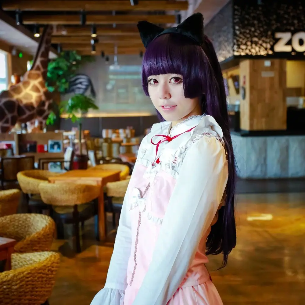 Парик для косплея Gokou Ruri Список эпизодов Oreimo парики костюмы на Хэллоуин