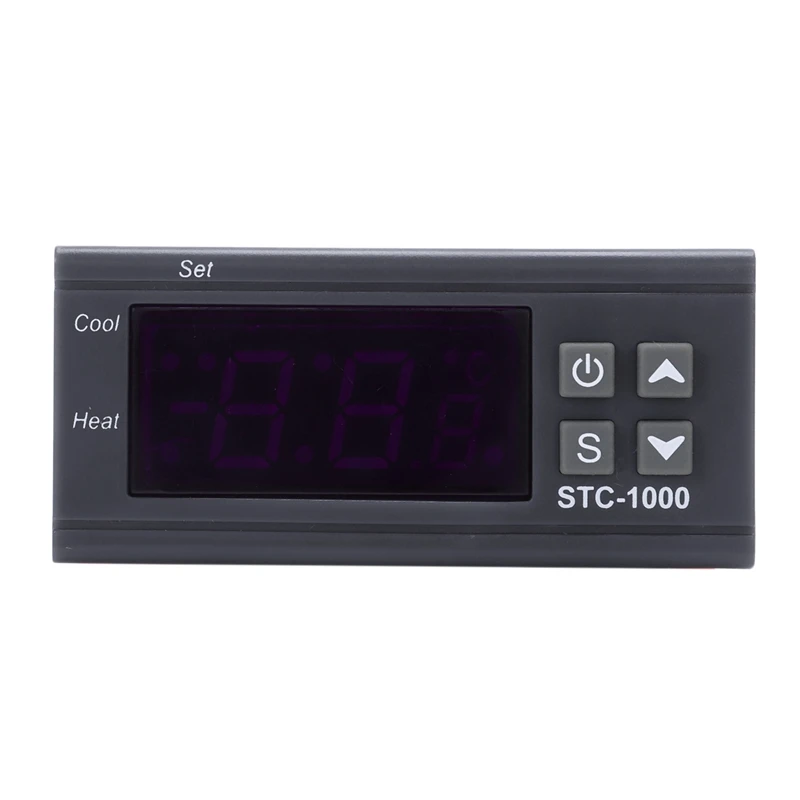 220V Цифровой STC 1000 Температура термостат регулятор + Сенсор зонд|Приборы для