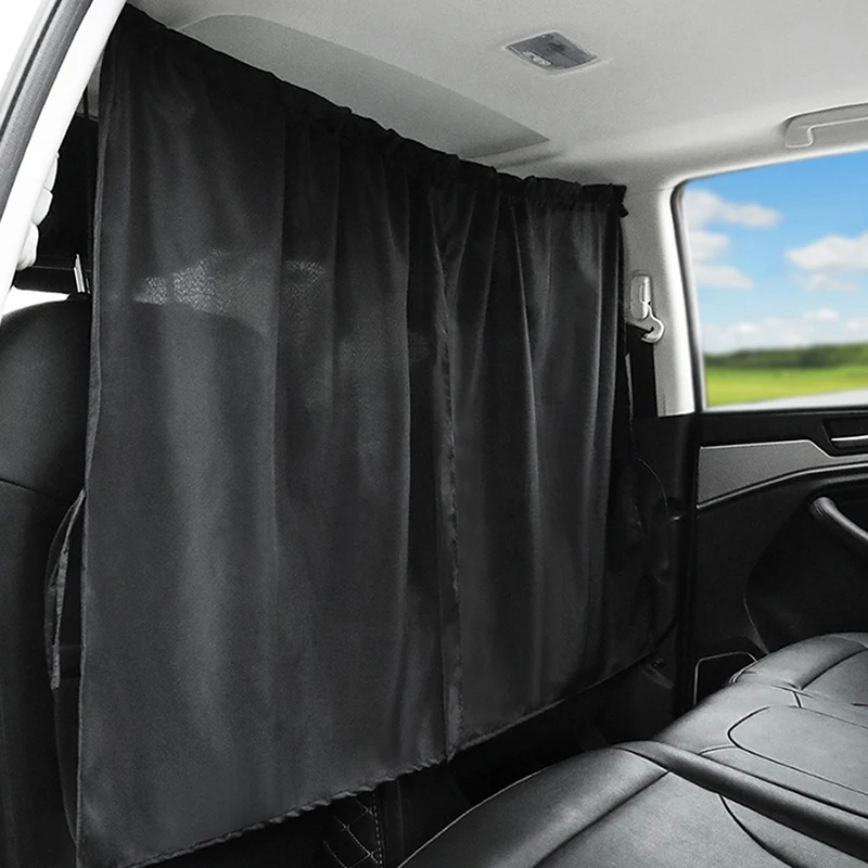

Car Isolation Curtain Sealed Taxi Cab Partition Protection And Commercial vehicle air-conditioning sunshade and privacy curtain
