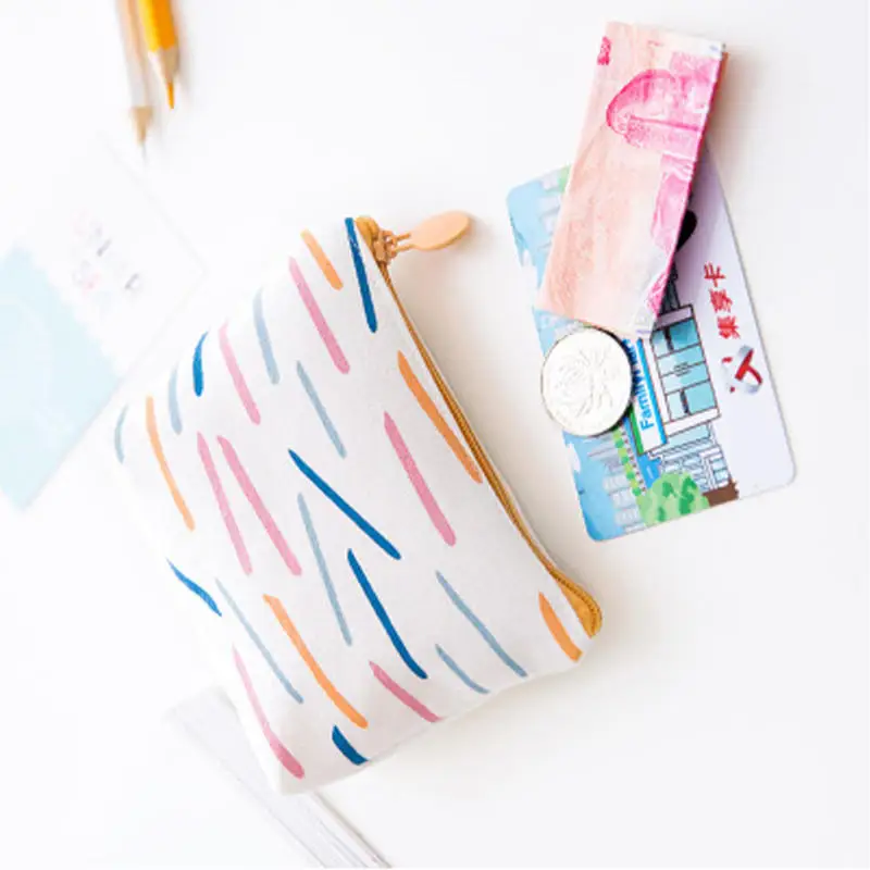 Новый Модный чехол для ключей на молнии в Корейском стиле маленький кошелек