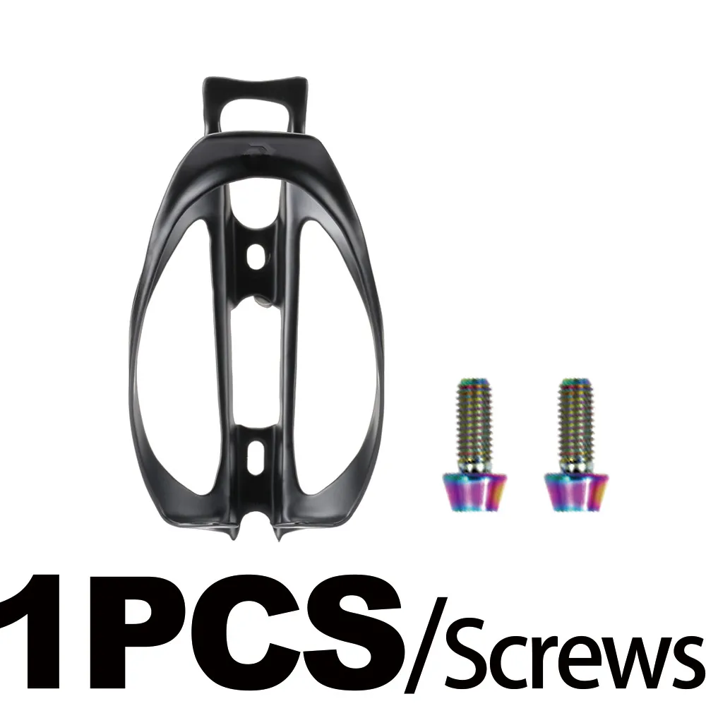 1-Pcs-Screws OG-EVKIN BC-006 из углерода держатель бутылки титановый сплав ультра-светильник клетка для бутылки держатель для велосипеда MTB/дорожный велосипед аксессуары - Цвет: 1-Pcs-Screws