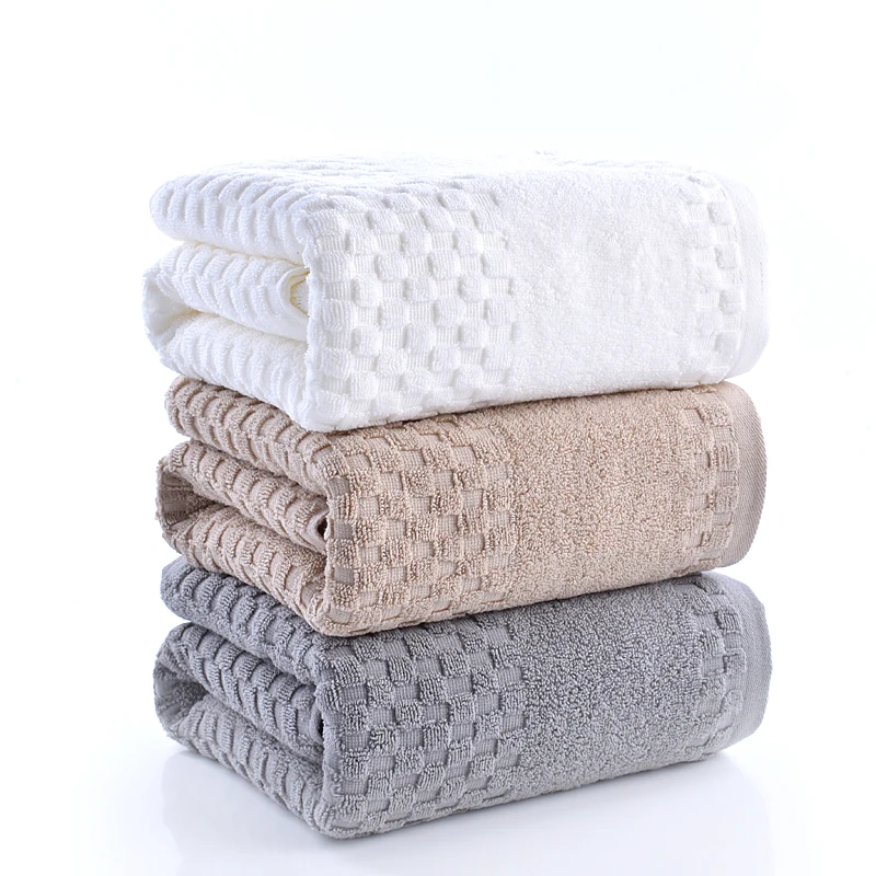 Полотенце для волос из 100% хлопка быстросохнущее мягкое пляжное банные полотенца