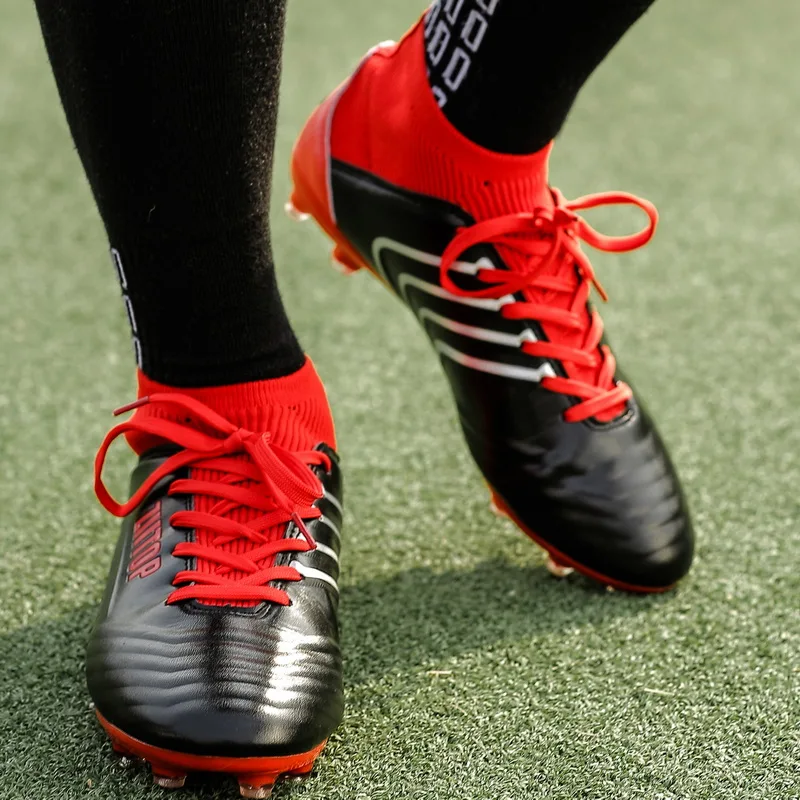 Football Boots Turf Soccer Shoes Crampons Superfly Breathable Cheap Original TF Kids Football Futsal Boots Sneakers Men Cleats