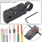 Плоскогубцы для зачистки проводов, немецкие изолированные инструменты для зачистки проводов, из нержавеющей стали, с круглым носом