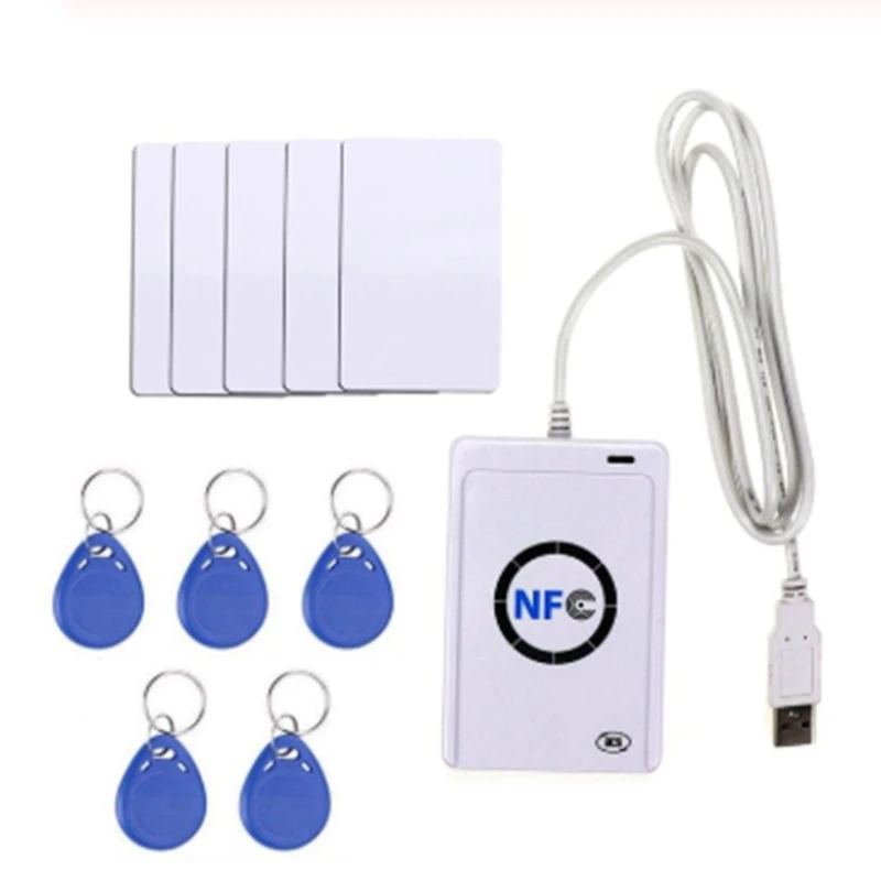 NFC считыватель USB ACR122U бесконтактные смарт карты IC Писатель и Смарт RFID Копир