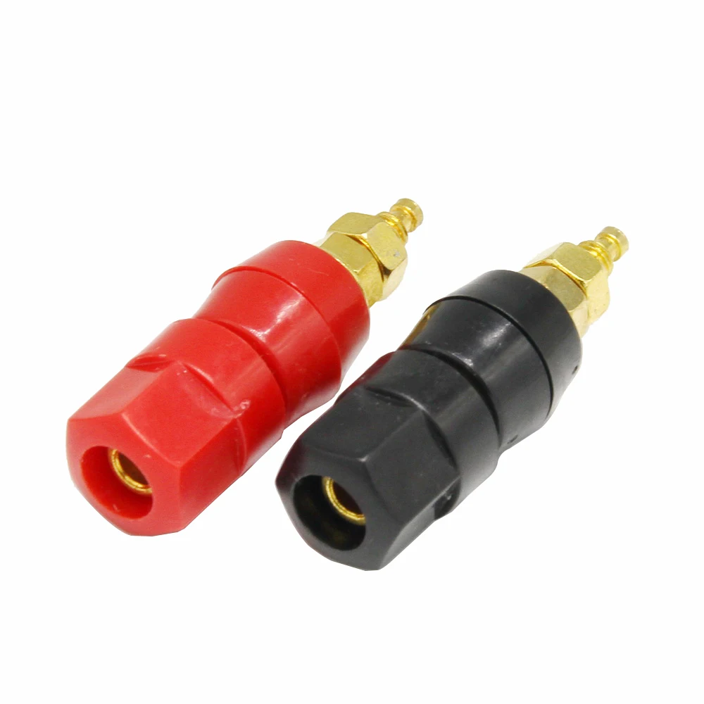 2 шт. позолоченный усилитель мощности 4 мм | Строительство и ремонт