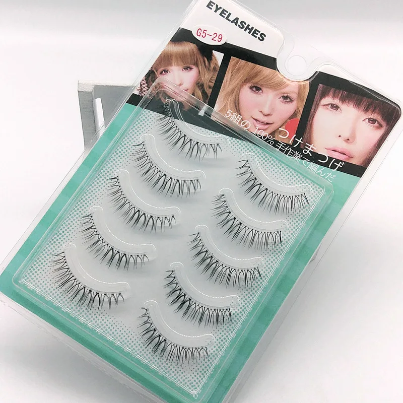 Модные натуральные накладные Искусственные ресницы длинный макияж 3d норковые