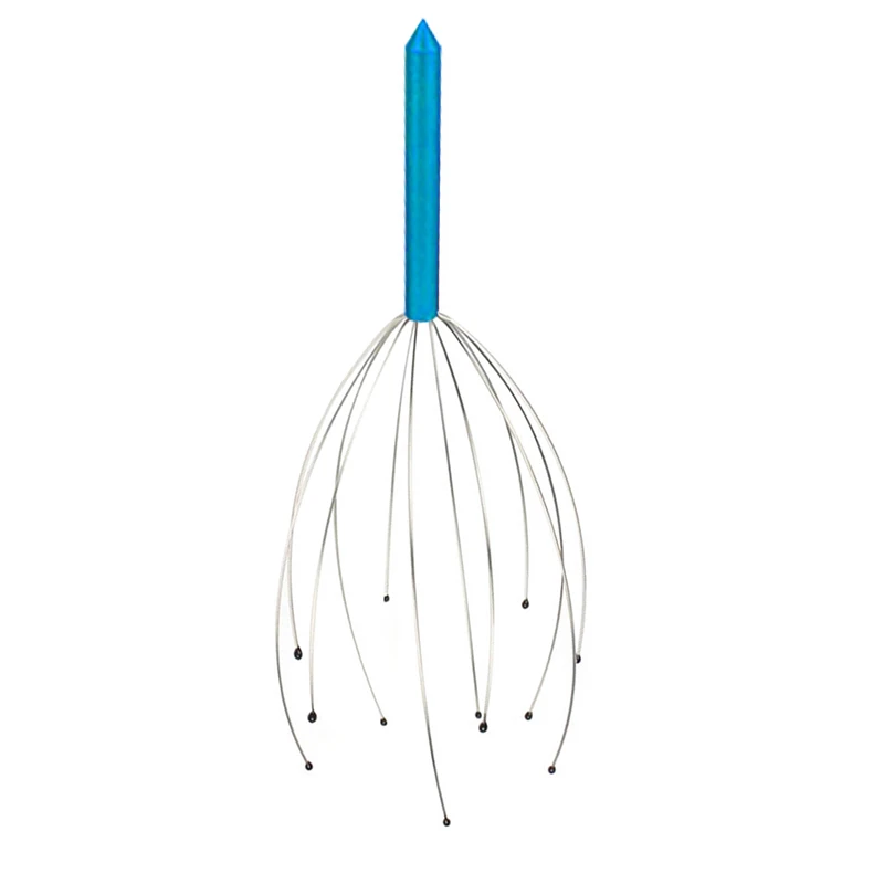 Body Head Massage Device Relaxation Stainless Steel Octopus Massager Scratcher Relieves Tension Health Care Tools |