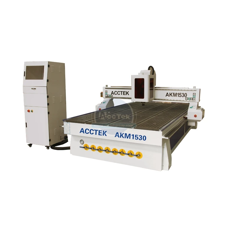 

China Jinan AccTek Good Quality Hot Sale Leadshine Driver Carving Sheet Metal Wood Milling Router Machine AKM1530