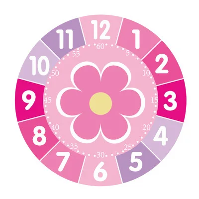 Деревянные часы Монтессори для детей Мультяшные игрушки познания с минутой И