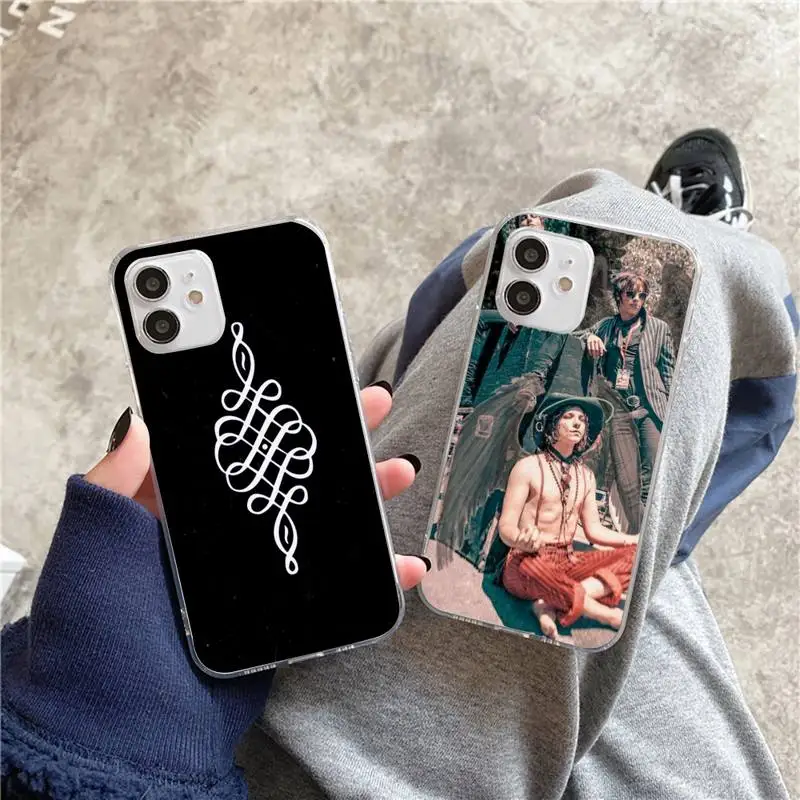 

Palaye Royale Phone Case For iphone 5s 6 7 8 11 12 plus xsmax xr pro mini se Transparent Cover Fundas Coque