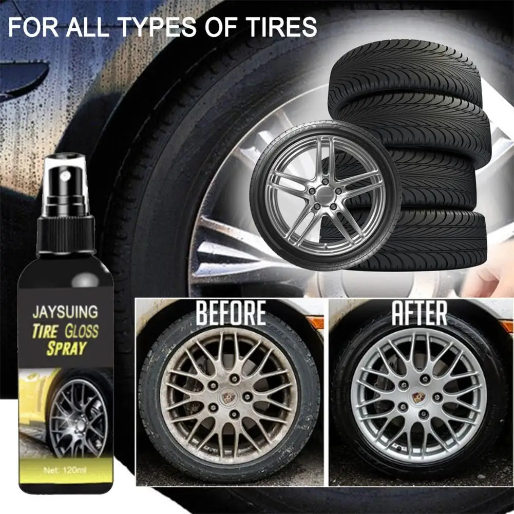 Блеск для автомобильных шин спрей автомобильного воска полированный блеск