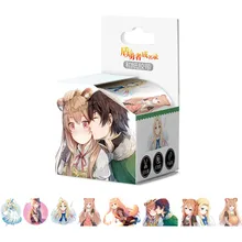 10 коробок/партия Аниме Tate no Yuusha no Nariagari лента игрушка Raphtalia васи лента бумажная ручка стикер 40 мм x 5 м