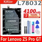 KiKiss 100% новый аккумулятор 4100 мАч для Lenovo Z5 Pro L78031 аккумулятор JR40 для Lenovo Z5 Pro GT L78032 мобильный телефон аккумулятор