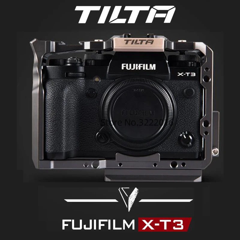 TILTA клетка для Fujifilm XT3 X T3 и X-T2 DSLR камера ручка fujifilm xt3 клетка чехол Аксессуары VS SmallRig клетка