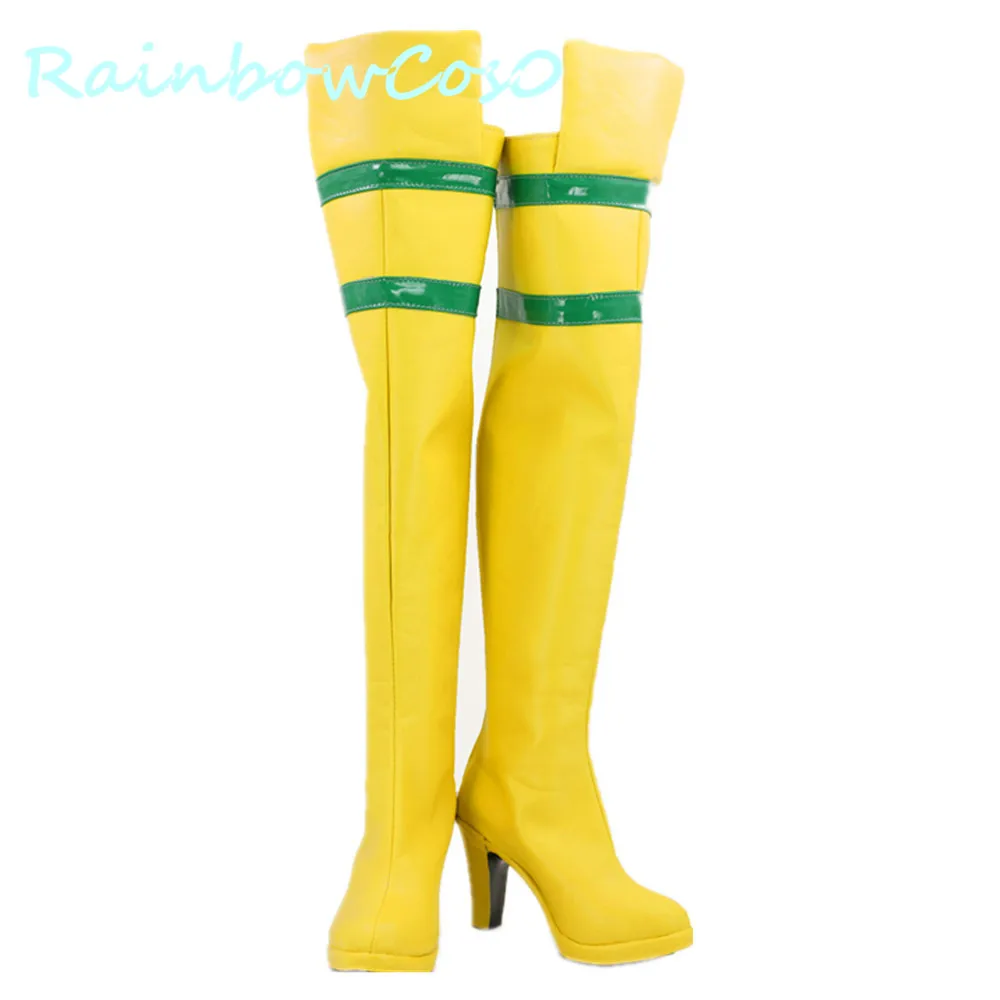 Обувь для костюмированной вечеринки RainbowCos0 Ботинки Rogue Anna Marie Аниме-игры на