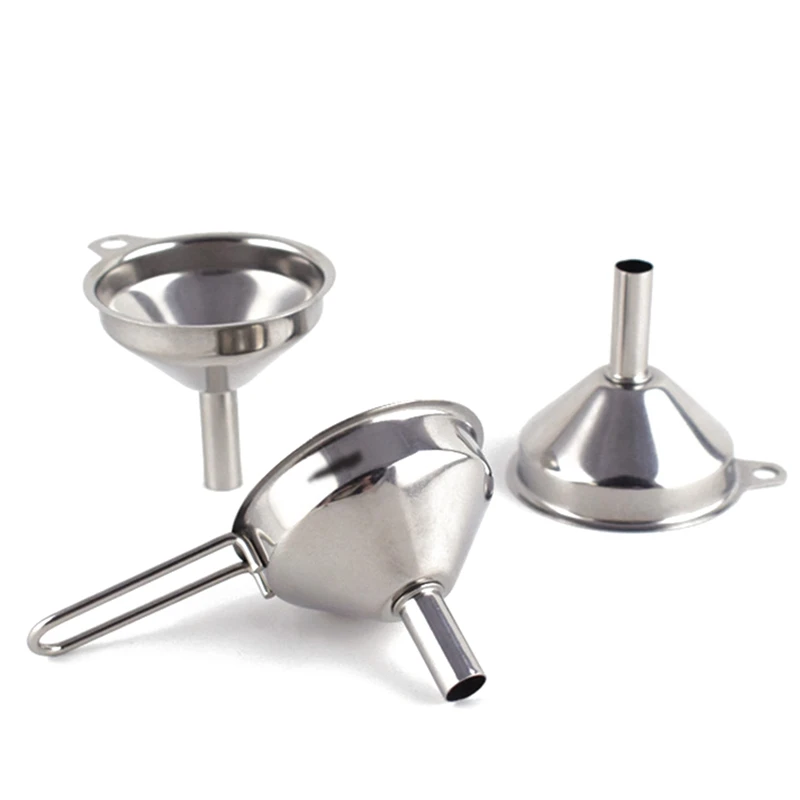 Нержавеющая сталь Воронка Пособия по кулинарии масло вино воды Жидкость с