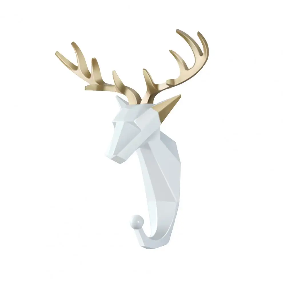 

HOT SALESHome Deer Shaped Hanging Hook Wall Mounted Multifunctional Key Sundries Holder