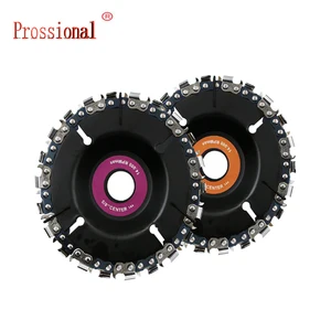 4-дюймовый диск для резьбы по дереву, цепь для резьбы, 22 шлифовального станка, диск для тонкой бензопилы, набор с 2 цепями для угловой шлифовальной машины 100115, инструменты для деревообработки