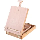Большая деревянная портативная коробка для рисования маслом, мольберт, скетч, доска для рисования, ящик для рисования, коробка для хранения картины для художника
