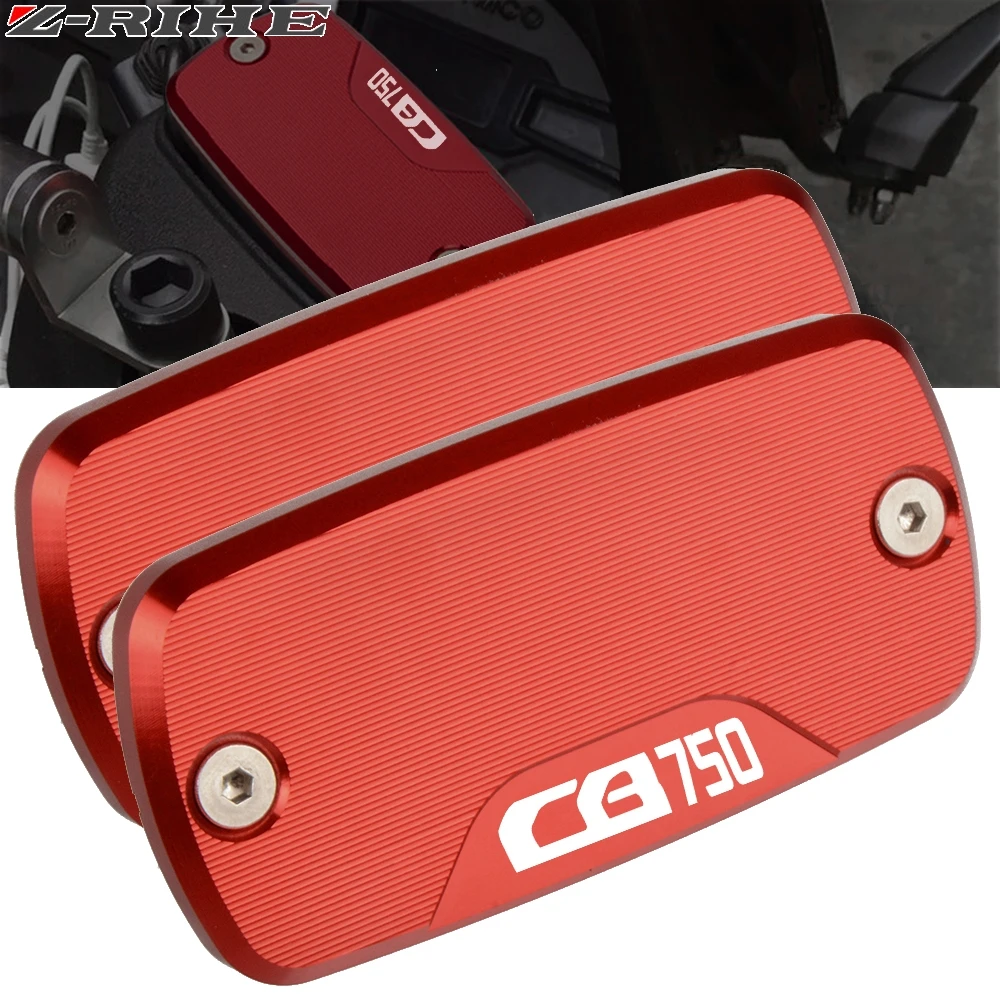 

Аксессуары для мотоциклов HONDA CB750 1993-1996 1995, Крышка Резервуара жидкости, передний тормоз мотоцикла, CNC, алюминий с логотипом