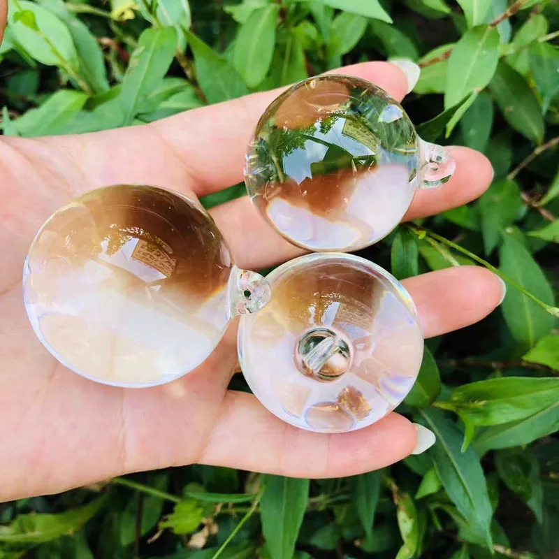 Прозрачный Гладкий хрустальный шар диаметром 40 мм 6 шт. деталь освещения