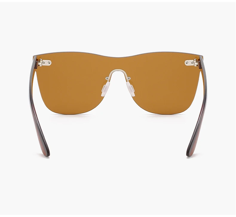 Солнечные очки JackJad без оправы для мужчин и женщин зеркальные модные